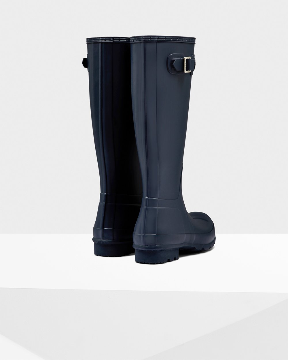 Mens Hunter Tall Rain Boots Navy - Original - 5469078-WR